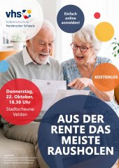 VHS-Aus der Rente das meiste rausholen